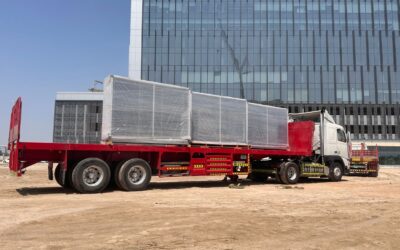 Successful Rental of Liebherr LTM 1350 for Chiller Replacement in Abu Dhabi